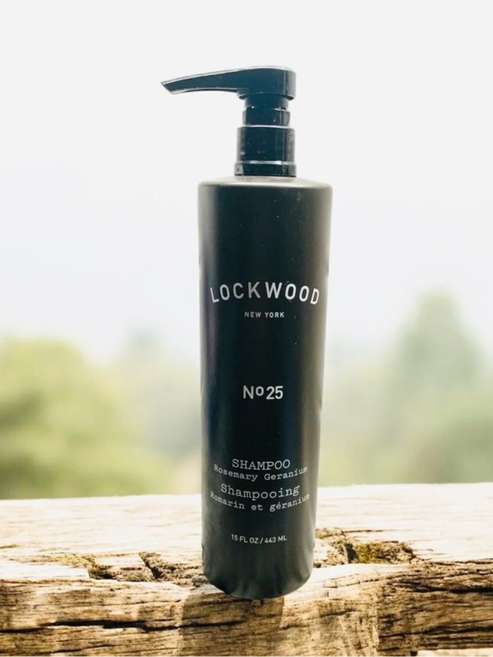 SHAMPOO by LOCKWOOD NEW YORK No.25 ROSEMARY🌿 GERANIUM - 15 fl.oz